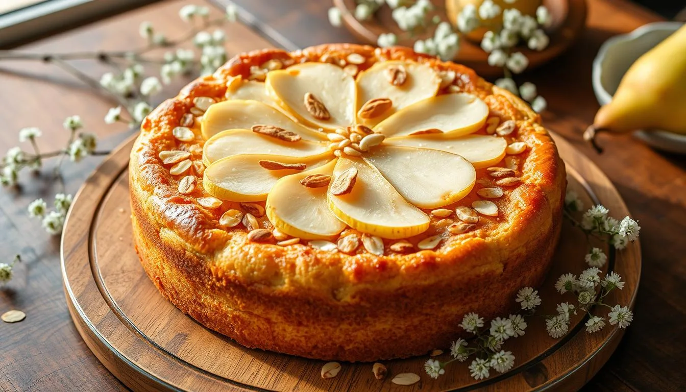 Gâteau Poire Amande