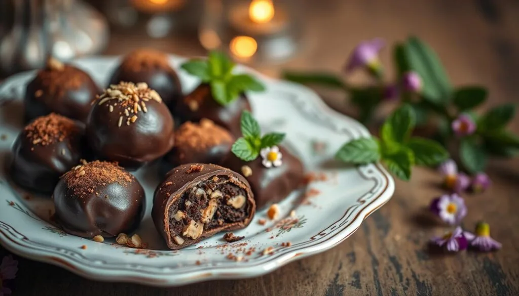 Truffes au chocolat traditionnelles