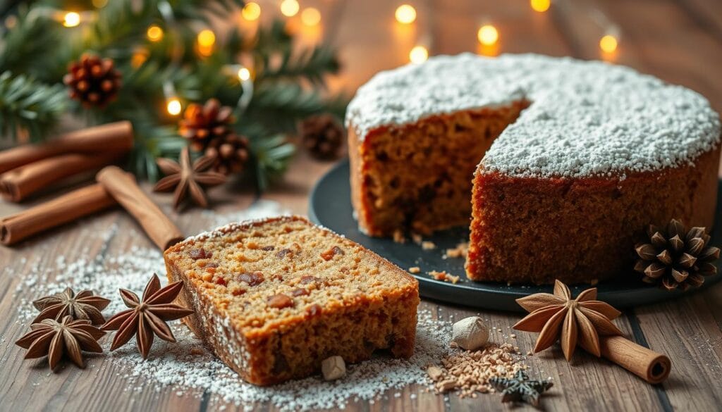 gâteau aux épices de noël