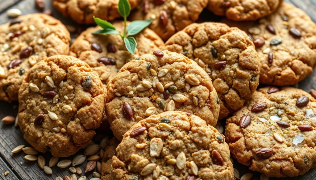 Biscuits aux graines friandises végétales